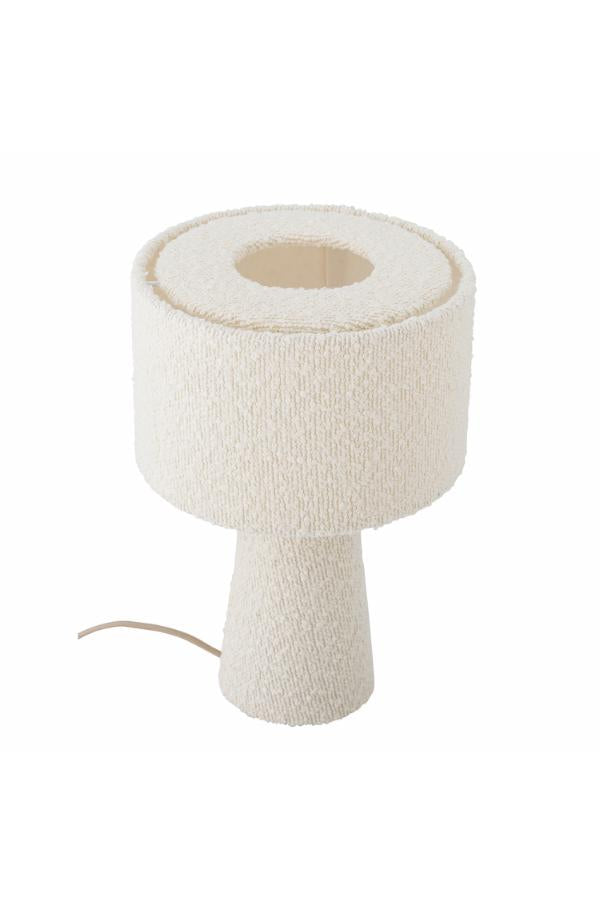 Bloomingville Emmie Table lamp, White, Polyester