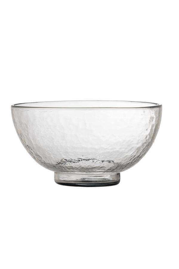 Bloomingville Taro Bowl, Clear, Recycled Glass