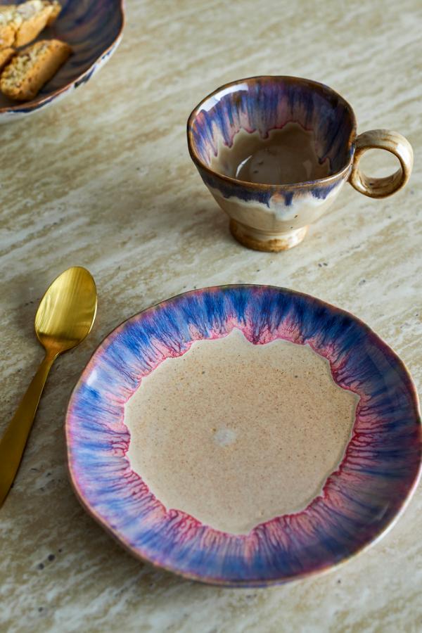 Bloomingville Imogen Plate, Multi, Stoneware