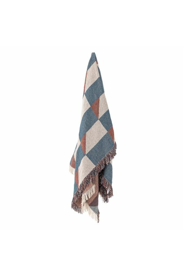 Bloomingville True Throw, Multi, Recycled Cotton