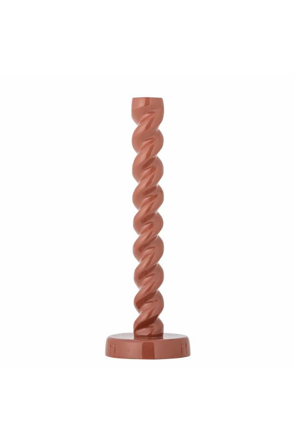 Bloomingville Diza Candle Holder, Brown, Aluminum