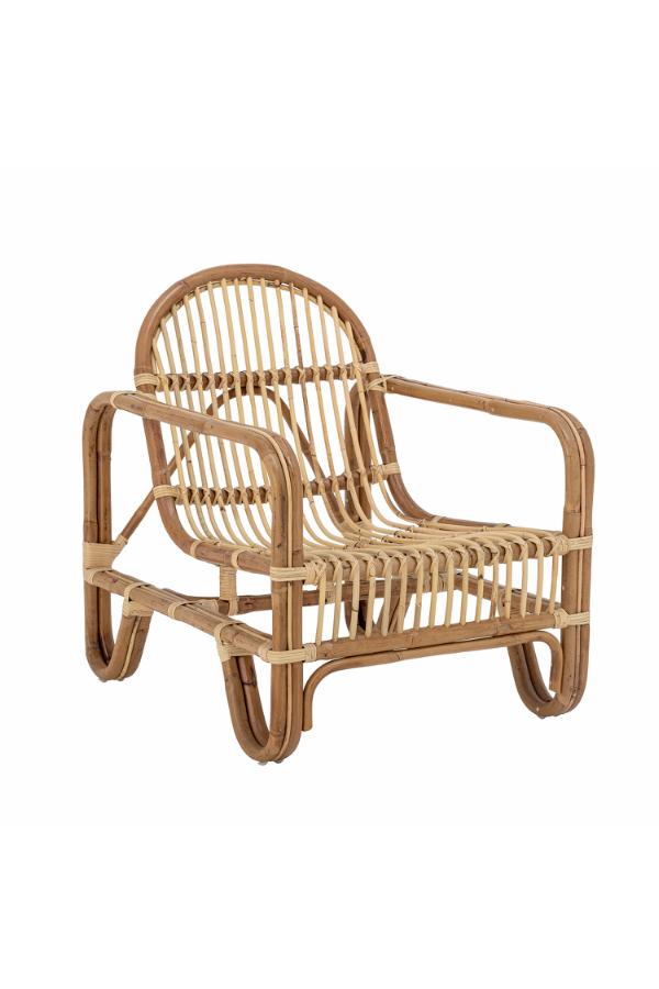 Bloomingville Baal Lounge Chair, Nature, Rattan