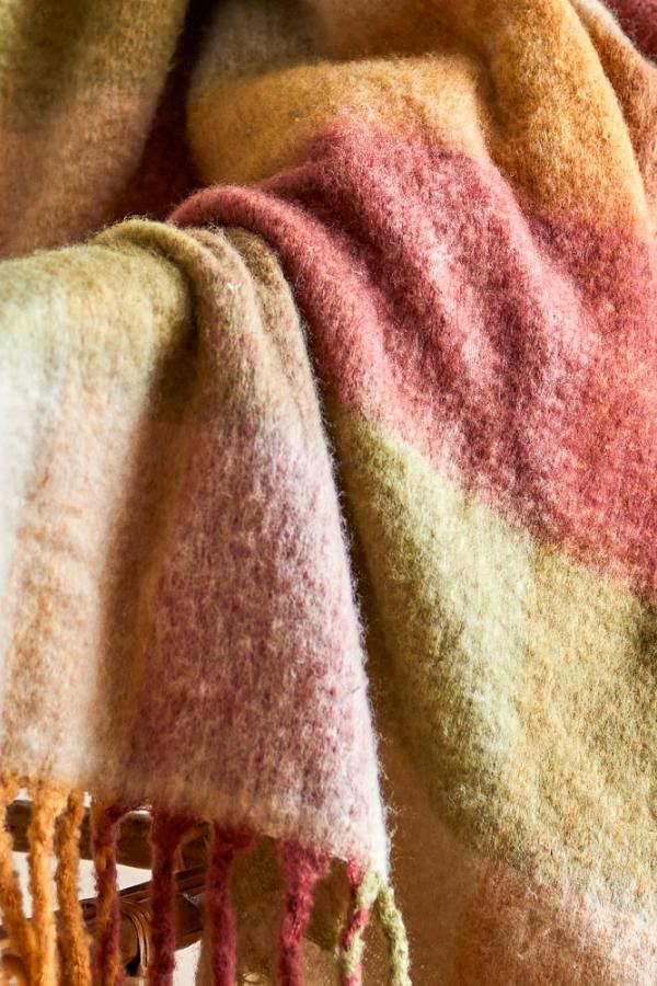 Creative Collection Hamisha Throw, Multi, Polyester OEKO-TEX®