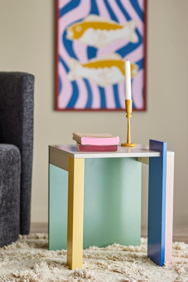 Bloomingville Banjo Side Table, Multi, FSC®100%, MDF