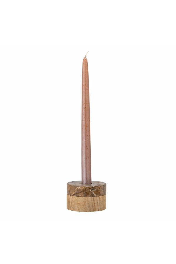 Bloomingville Dalin Votive & Candle Holder, Brown, Sandstone