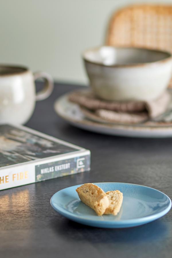Bloomingville Safie Plate, Multipack, Blue, Stoneware