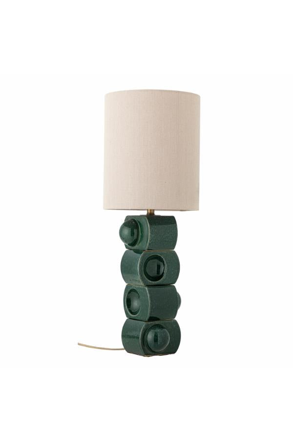 Bloomingville Brady Table lamp, Green, Stoneware