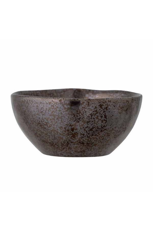 Creative Collection Linne Bowl, Bronze, Stoneware