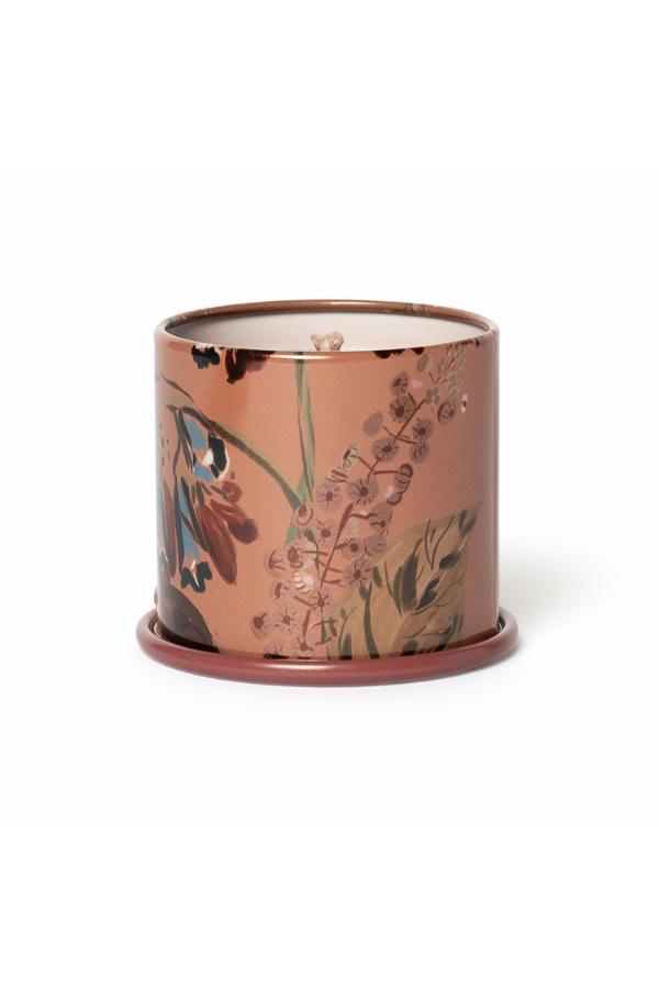 Illume Terra Tabac Demi Vanity Tin Candle, Brown,