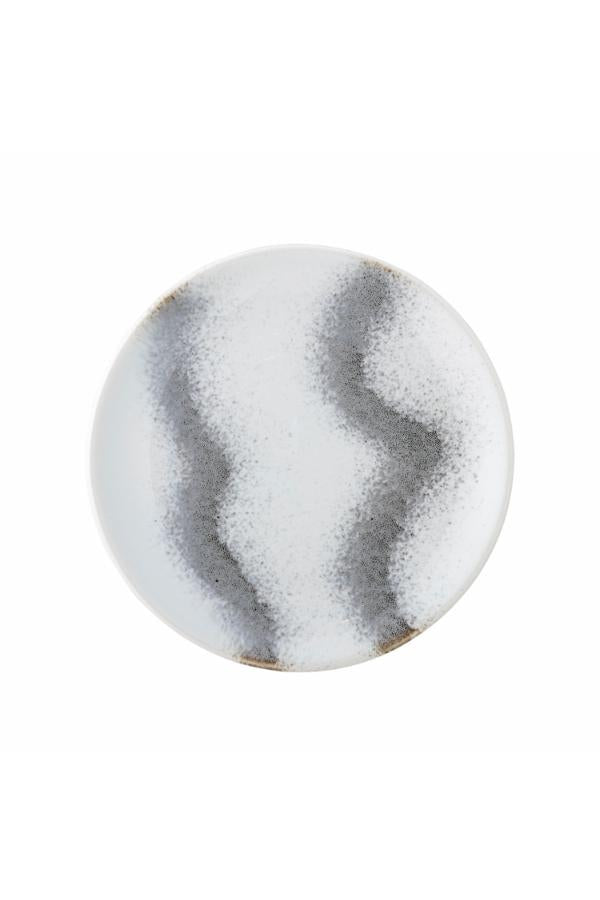 Bloomingville Paula Plate, Grey, Stoneware