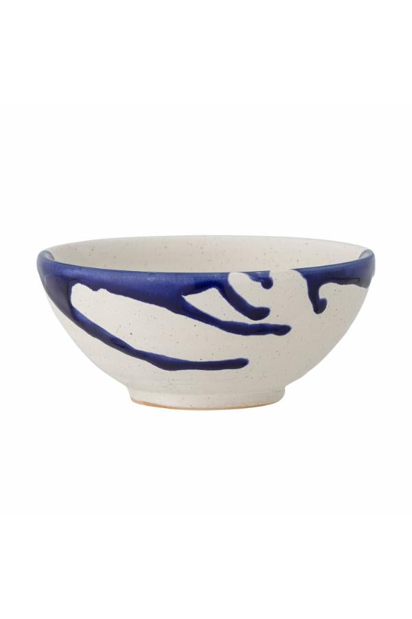 Bloomingville Okayama Bowl, Blue, Stoneware