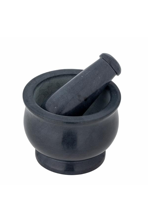 Creative Collection Aprilla Mortar & Pestle, Grey, Soapstone