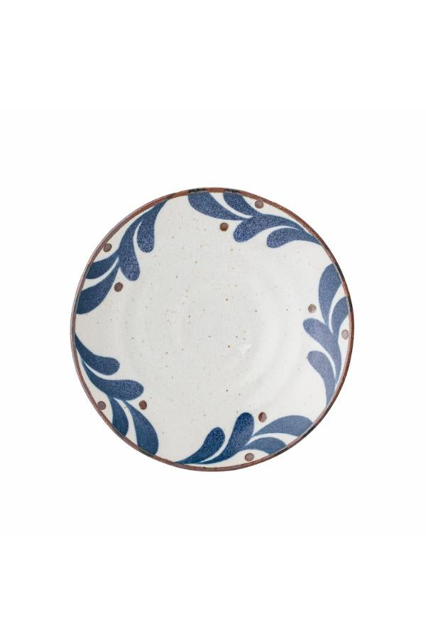 Creative Collection Camellia Plate, Blue, Porcelain