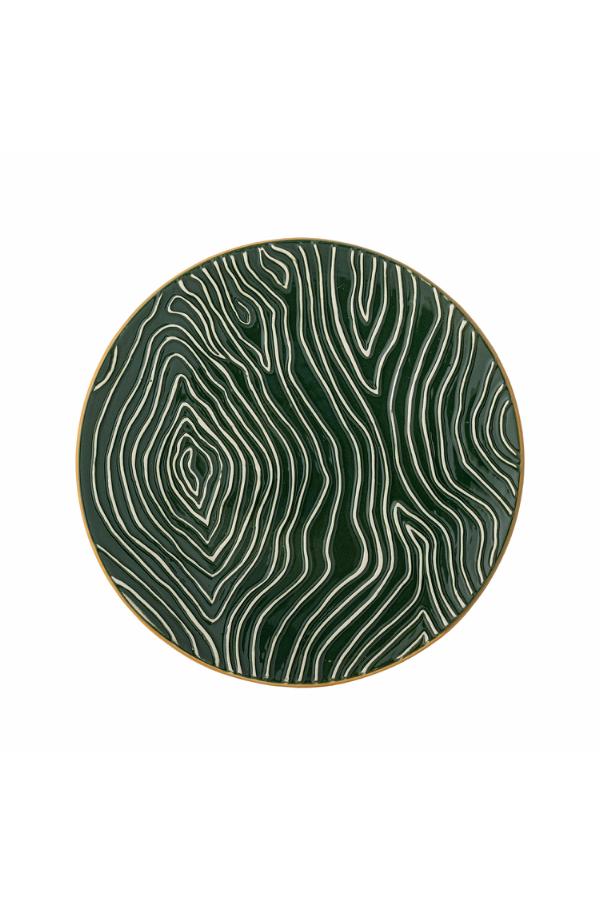 Bloomingville Woodsby Plate, Multi, Stoneware