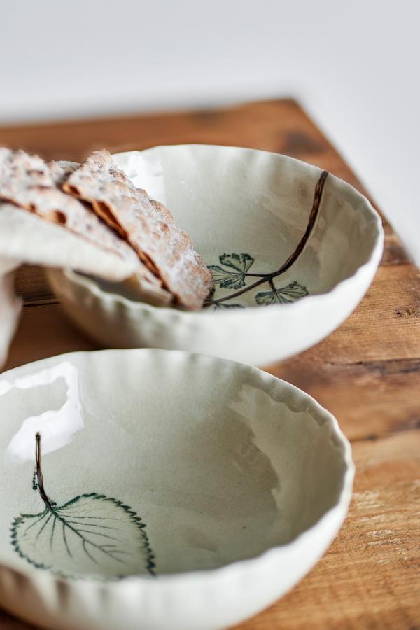 Creative Collection Aubrin Bowl, Nature, Stoneware