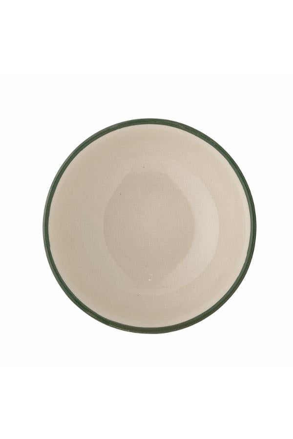 Creative Collection Karlie Bowl, Green, Stoneware