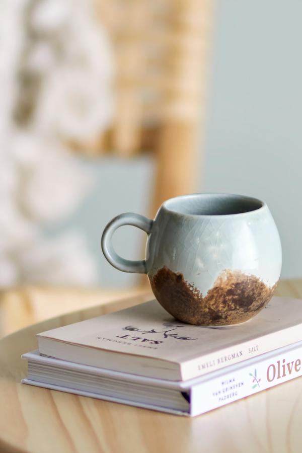 Bloomingville Paula Cup, Brown, Stoneware