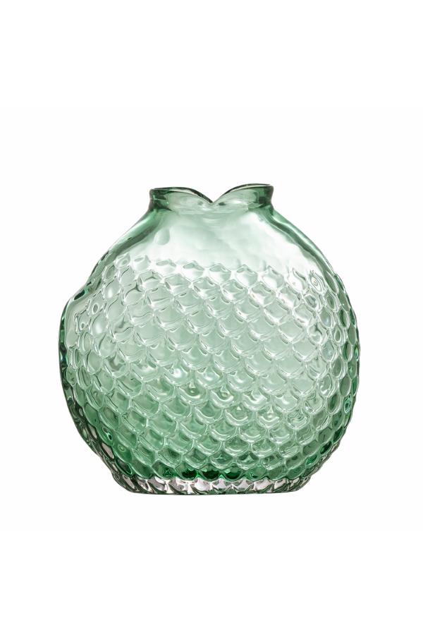 Creative Collection Bree Vase, Green, Glass