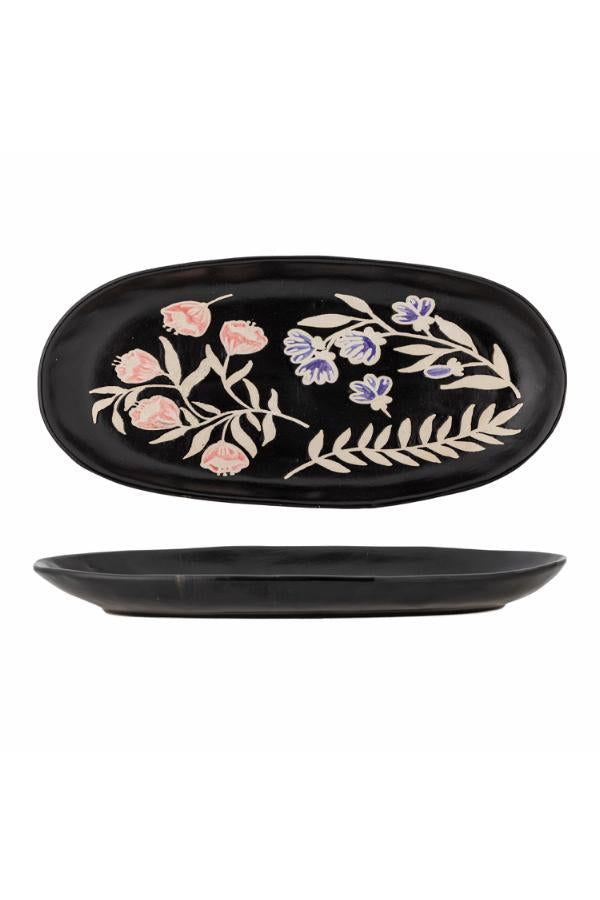 Bloomingville Amberly Serving Plate, Multi, Stoneware