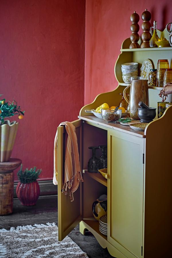Creative Collection Libby Cabinet, Yellow, Pine