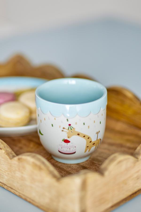 Bloomingville Mini Celebrate Cup, Blue, Stoneware