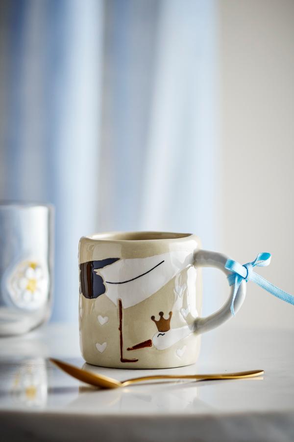 Bloomingville Mini Bambino Cup, Nature, Stoneware