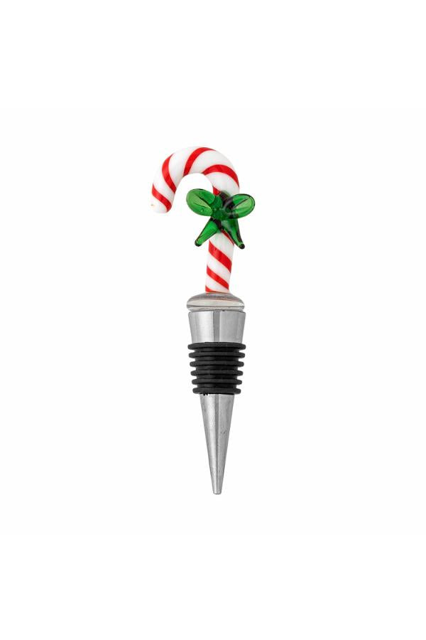 Bloomingville Lynn Wine Stopper, Red, Glass