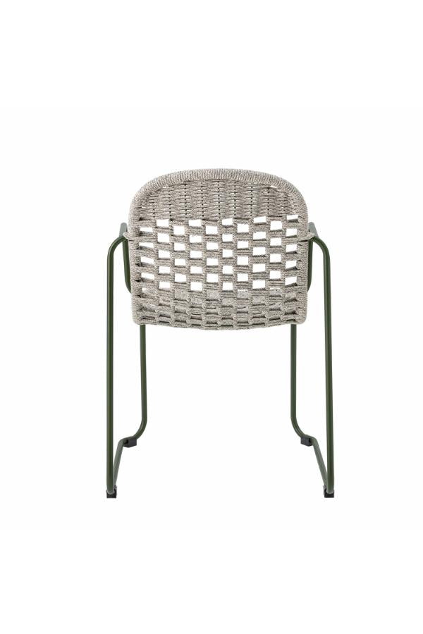 Bloomingville Calana Dining Chair, Green, Metal