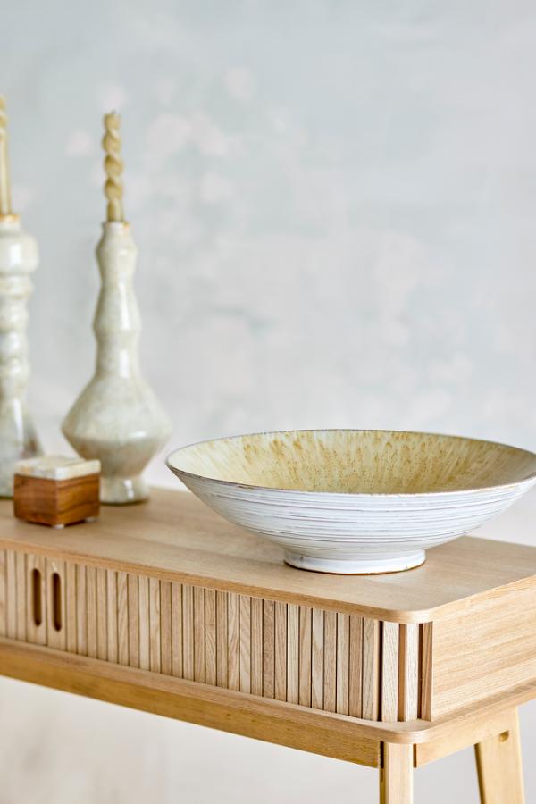 Bloomingville Saskia Bowl, Nature, Stoneware