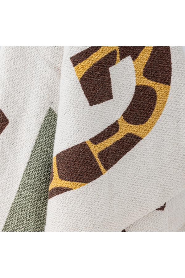 Bloomingville Mini Memmo Throw, Multi, Recycled Cotton