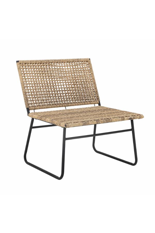 Bloomingville Vallone Lounge Chair, Nature, Polyrattan