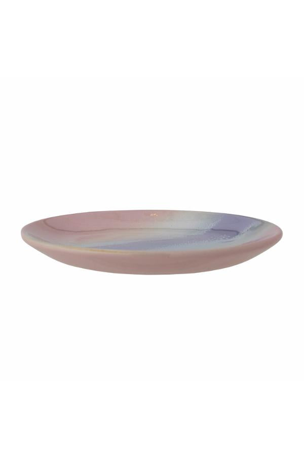 Bloomingville Safie Plate, Rose, Stoneware
