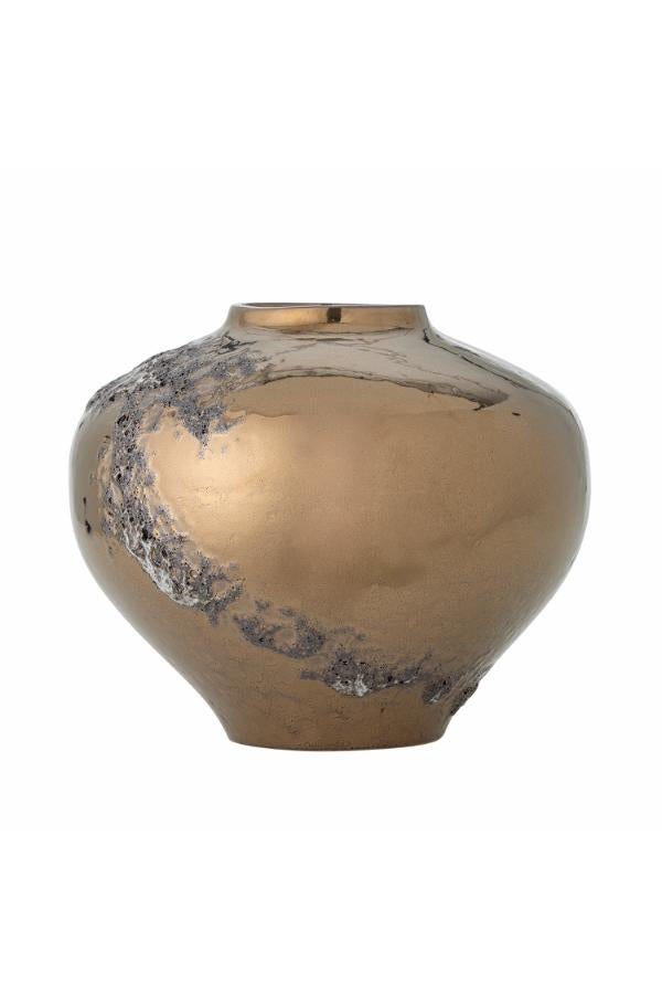 Bloomingville Ellison Vase, Bronze, Stoneware
