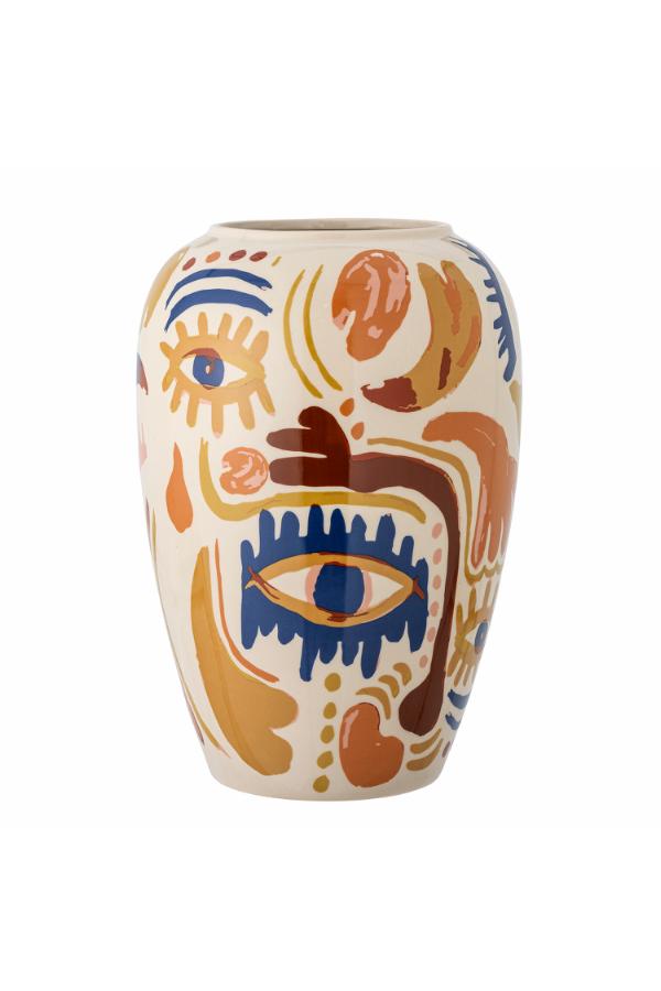 Bloomingville Horus Vase, Multi, Stoneware