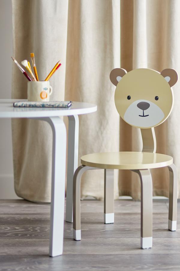 Bloomingville Mini Marle Chair, Brown, FSC®100%, MDF