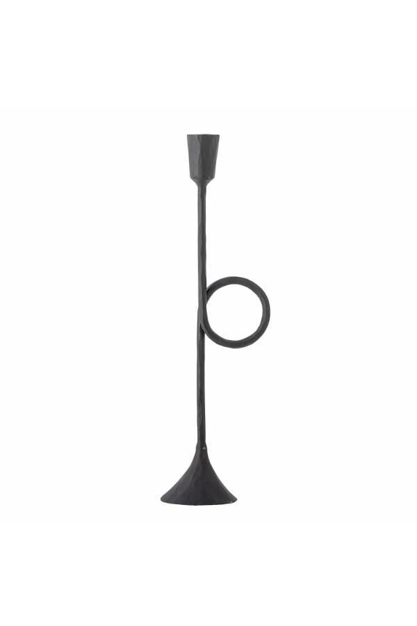 Bloomingville Jada Candle Holder, Black, Metal