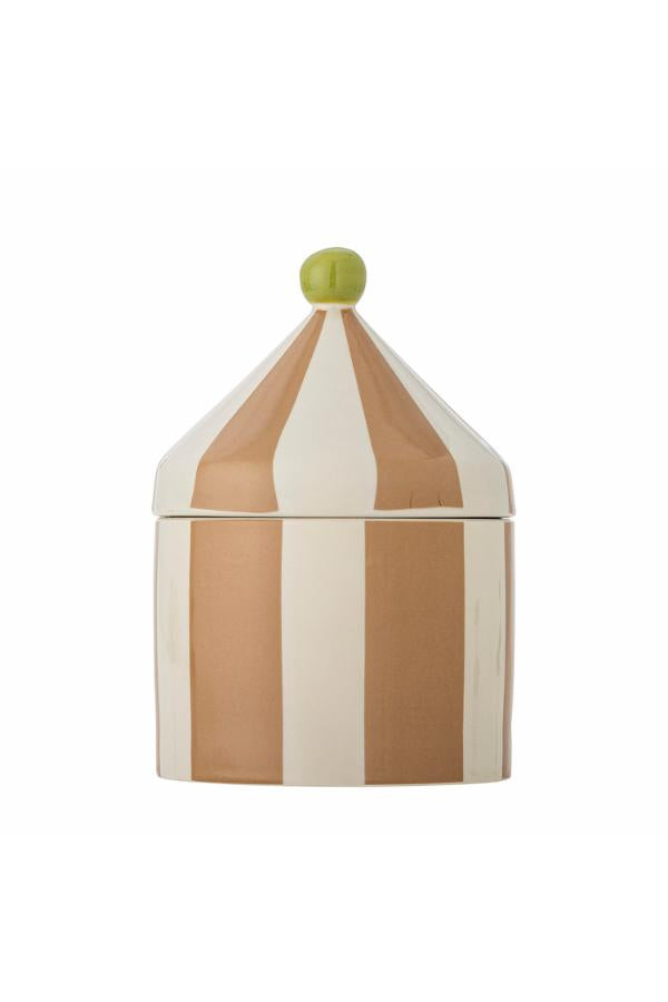 Bloomingville Mini Cimmi Jar w/Lid, Nature, Stoneware