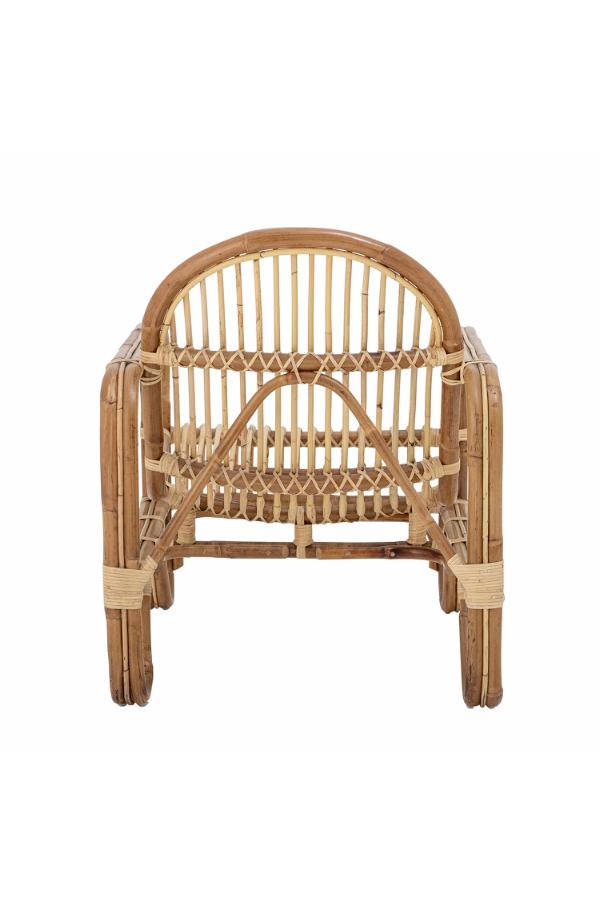 Bloomingville Baal Lounge Chair, Nature, Rattan