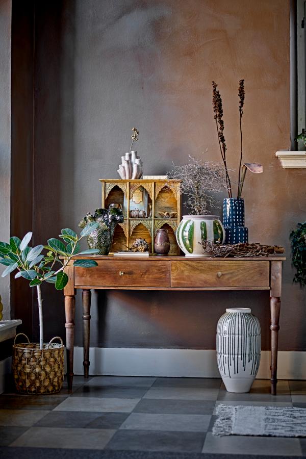 Creative Collection Scarlet Vase, Green, Stoneware