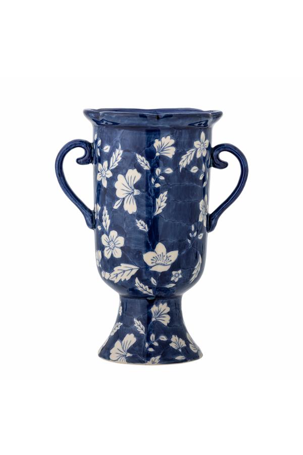 Creative Collection Amara Vase, Blue, Stoneware