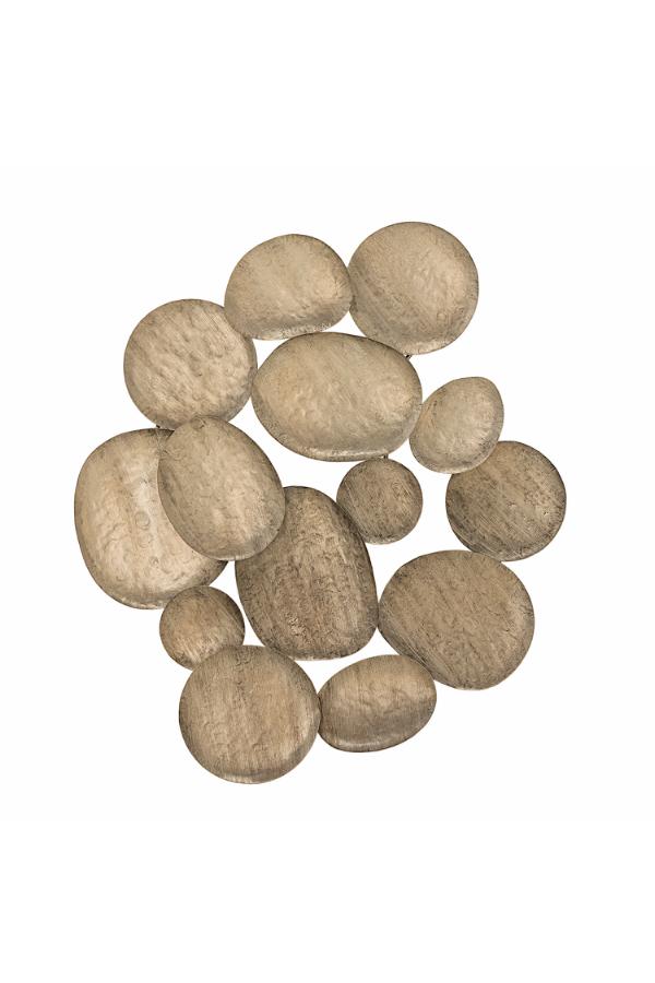 Bloomingville Raynee Wall Decor, Brass, Metal