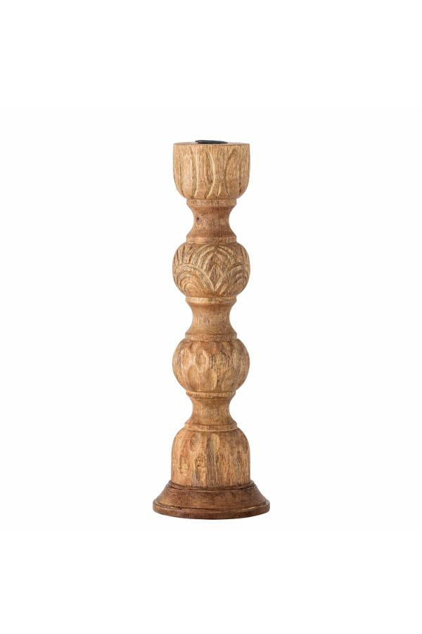 Creative Collection Nalua Candle Holder, Nature, Mango
