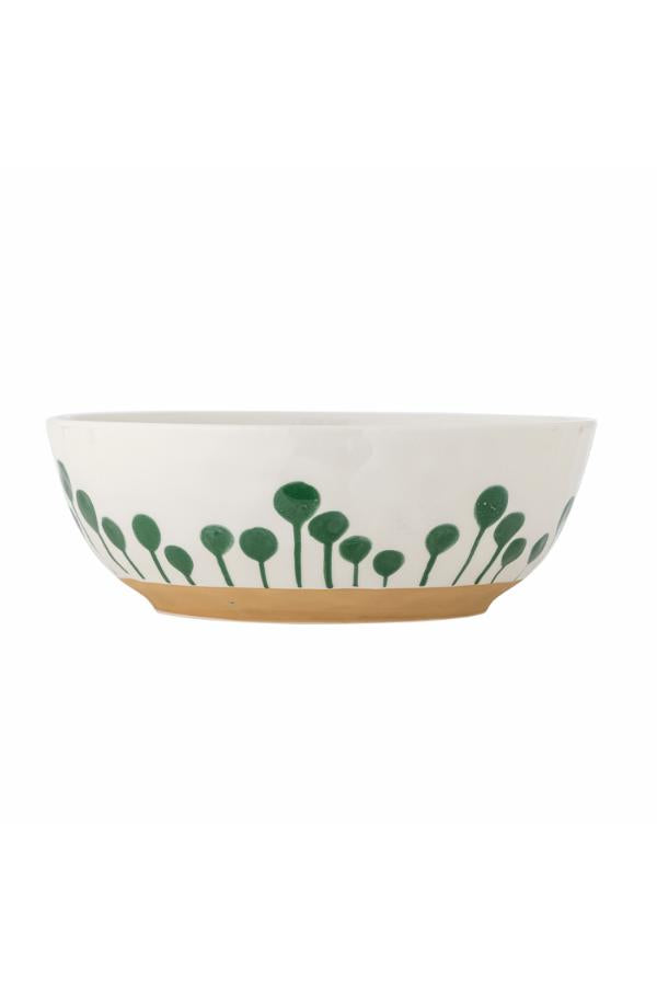 Creative Collection Linora Bowl, Green, Stoneware