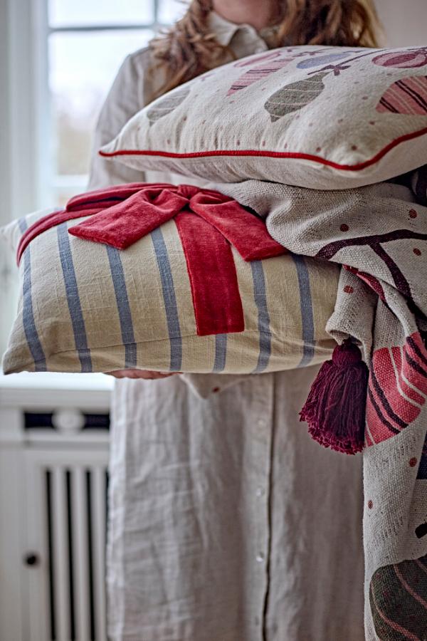 Bloomingville Ornamentia Throw, Multi, Recycled Cotton