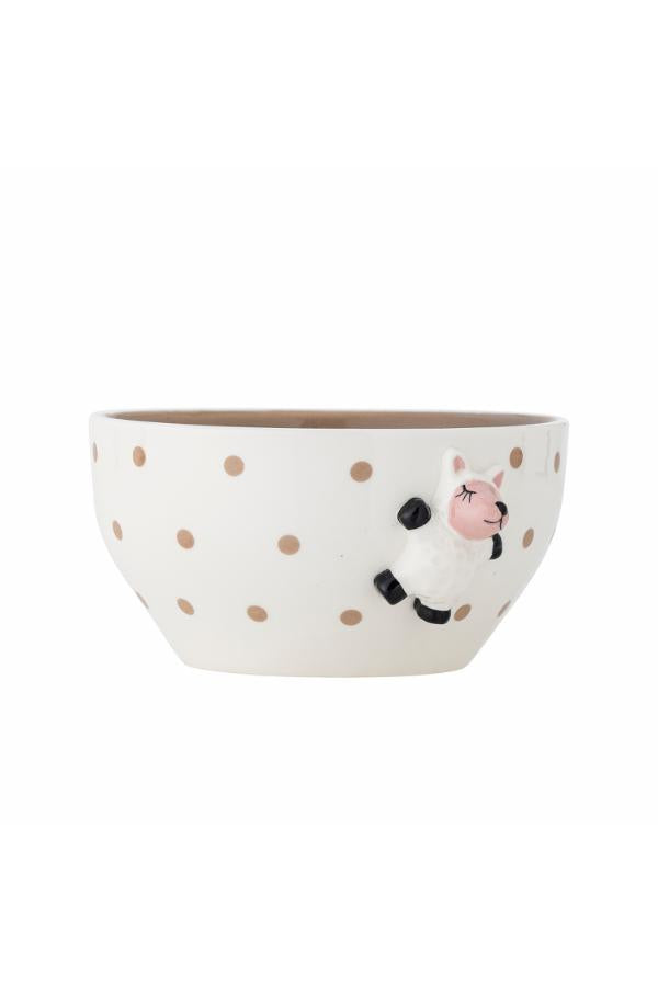 Bloomingville Mini Dolly Bowl, Brown, Stoneware