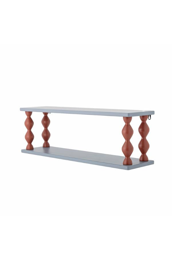 Bloomingville Mini Bibiola Shelf, Blue, MDF
