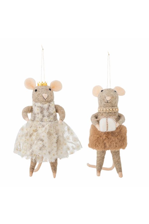 Bloomingville Peo Ornament, Brown, Wool