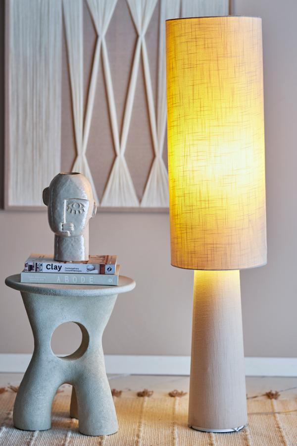 Bloomingville Emmie Floor Lamp, Nature, Linen