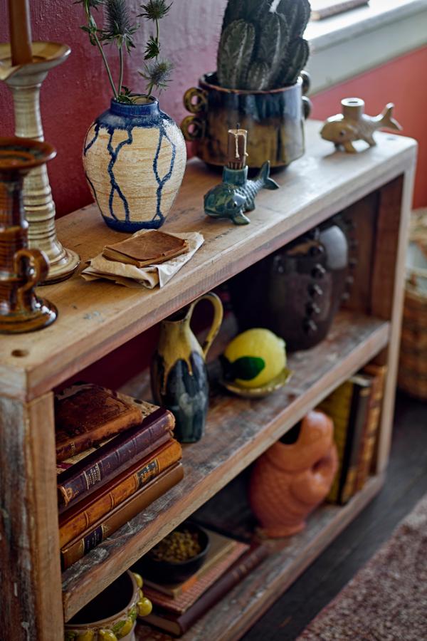 Creative Collection Burne Candle Holder, Multi, Stoneware