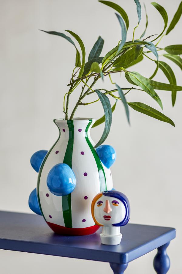 Bloomingville Conneli Vase, Multi, Ceramic